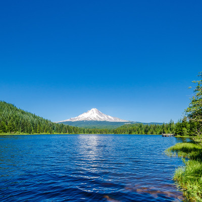 夏天的胡德山和延龄湖