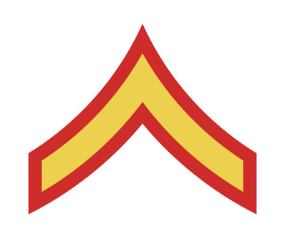 军衔和徽章。军队的条纹和Chevrons