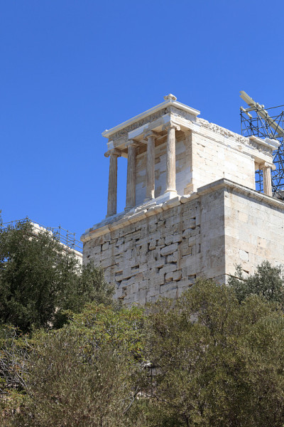 雅典卫城的Propylaea