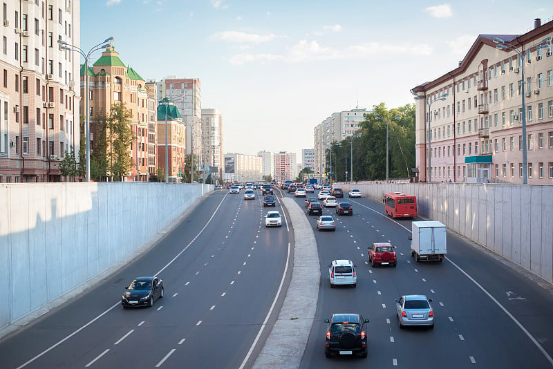 城市中的道路