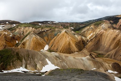 Landmanallaugar山脉、冰岛