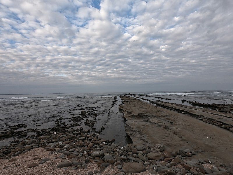 青岛岛的海岸景色