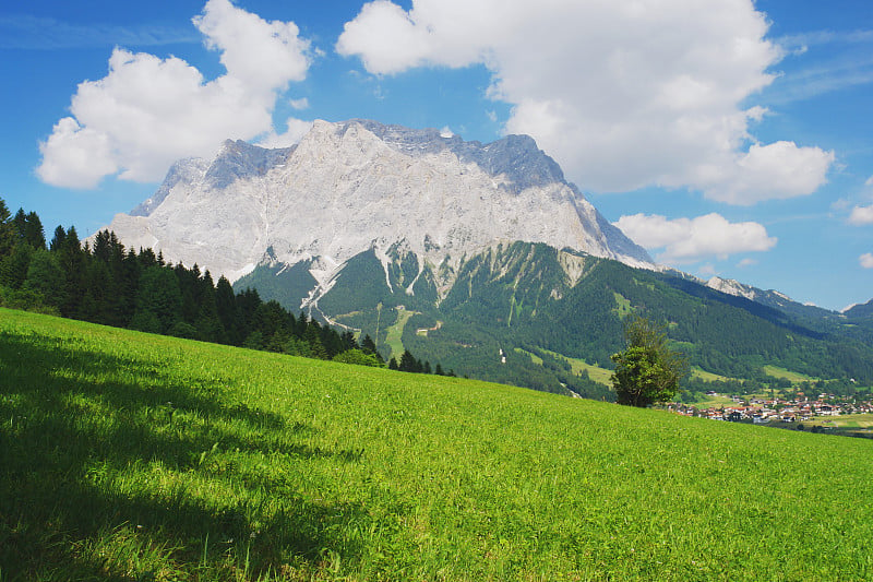 Zugspitze,奥地利阿尔卑斯山