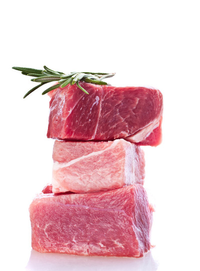 新鲜的肉