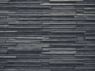 黑色瓷砖石板墙图案建筑细节背景