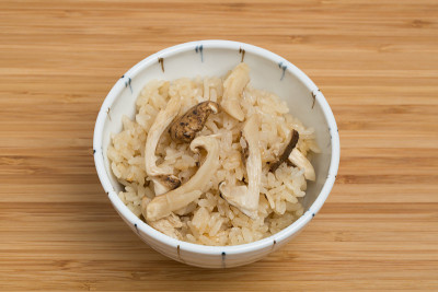 日本松茸蘑菇饭