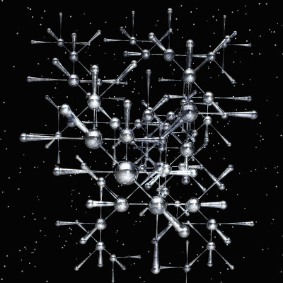 分形结构的数字插图