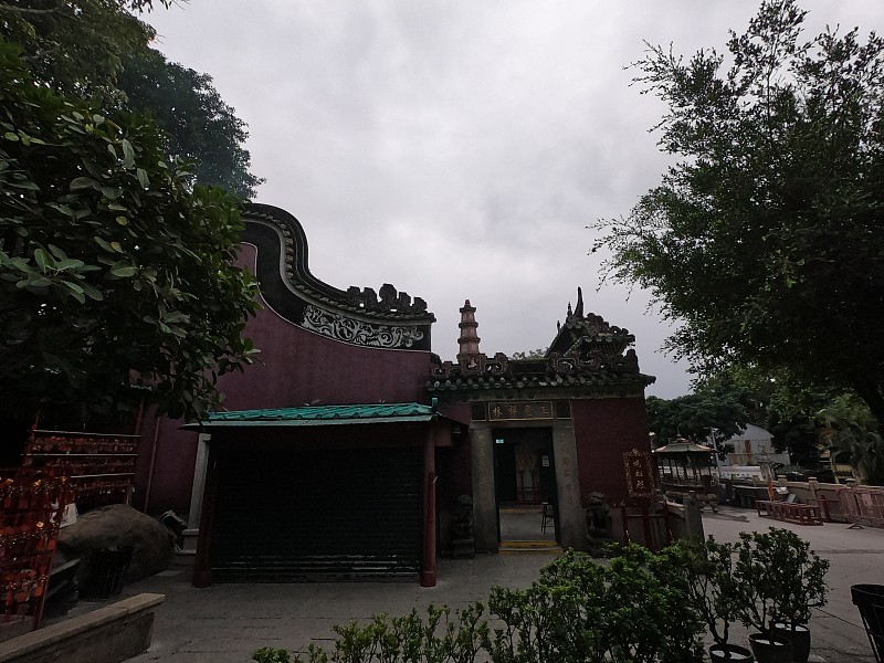澳门妈祖庙的景色