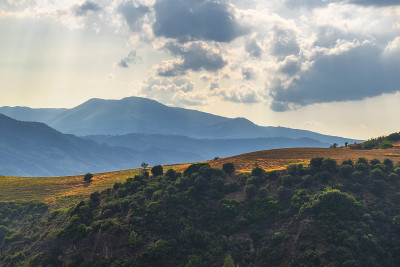 巴斯利卡塔山风景