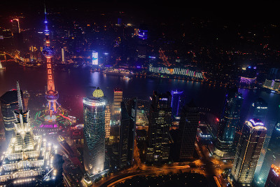 上海鸟瞰图