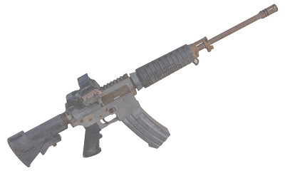 生锈的 AR 15