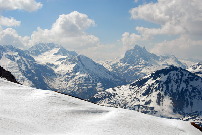 冬季滑雪地区