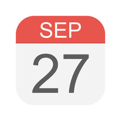 9月27日-日历图标