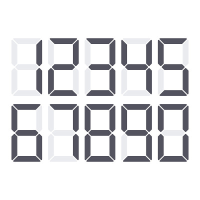 数字数据集。