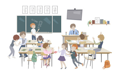 学校班级行为老师