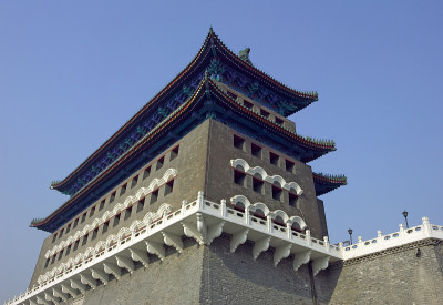 北京天安门广场的箭塔