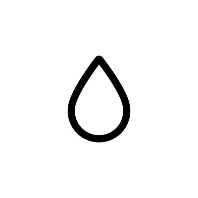 Weather icon ( humidity ,water droplets )