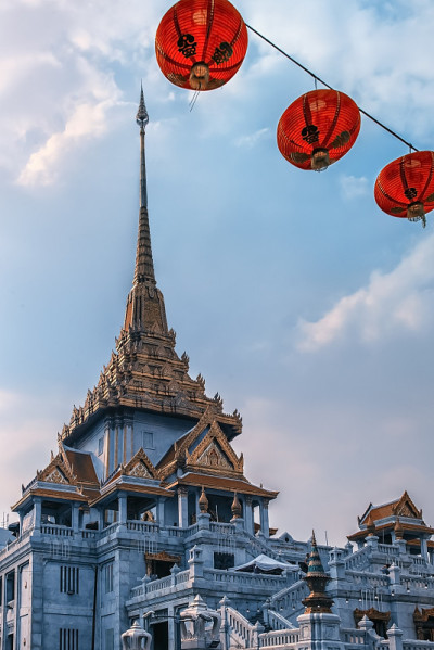 泰国曼谷的一座佛教寺庙