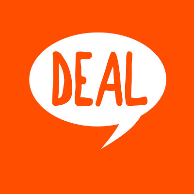概念性手写显示Deal。参与某产品的商业交易