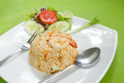 虾仁炒饭