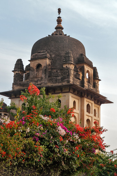 寺庙在Orchha