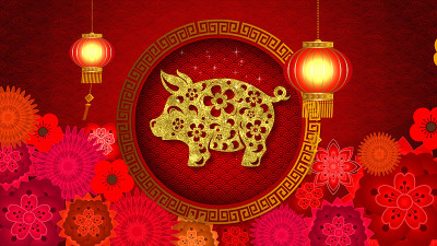 中国新年背景
