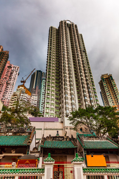 中国香港文武寺公寓大楼