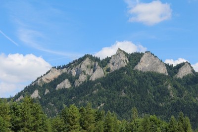 美丽的山