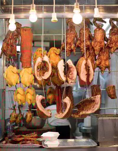 香港菜市场，烧味店