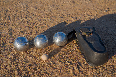 Petanque，传统的法国球类游戏