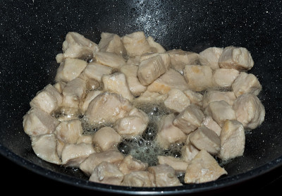 奶油蘑菇自制鸡肉