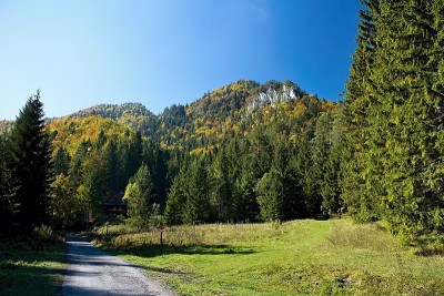 Ruzomberok - Cutkovska山谷，山羊峰的观点