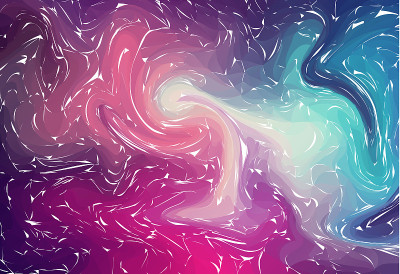 Fluid colorful shapes background. Trendy gradients