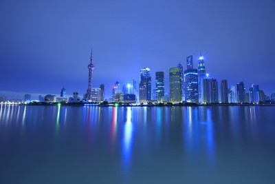 上海黄浦江夜景