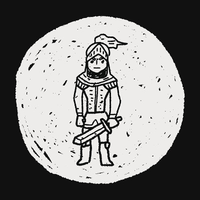 骑士涂鸦