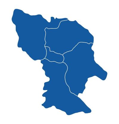 Map of Bratislava city