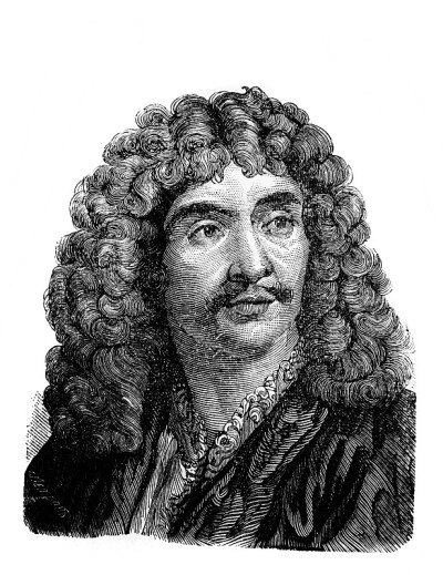 Molière，法国剧作家、演员、诗人，收录于a . Granat编纂的《百科全书词典》第五卷，圣彼