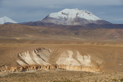 高原上的活火山