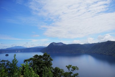 日本北海道马淑湖