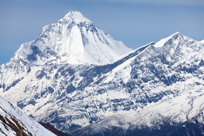 尼泊尔Mustang, Annapurna环路，道拉吉里峰