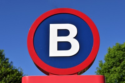 字母B标志