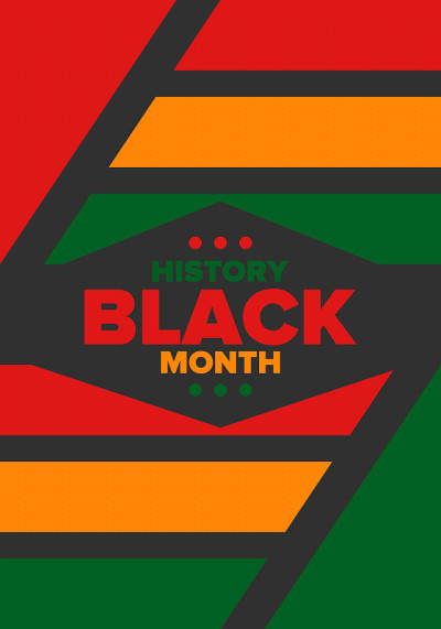 Black History Month. African American History. Cel