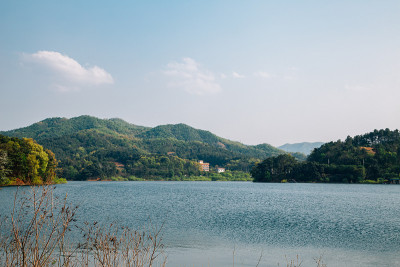 金光湖，安城，韩国