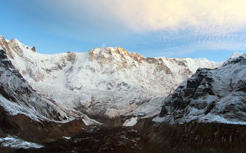 安纳布尔纳山，来自安纳布尔纳南部基地营地