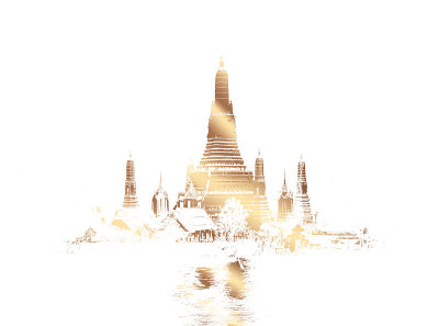 插图泰国寺庙“Wat arun”