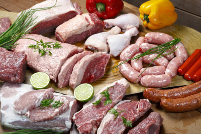 生的肉
