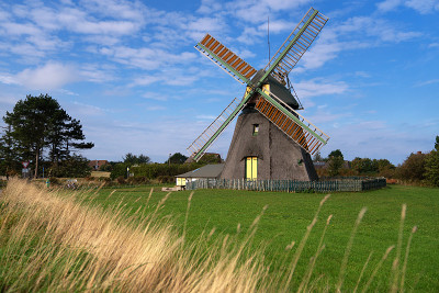 风车,Amrum,德国