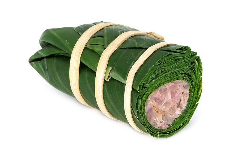 香蕉叶糯米饭