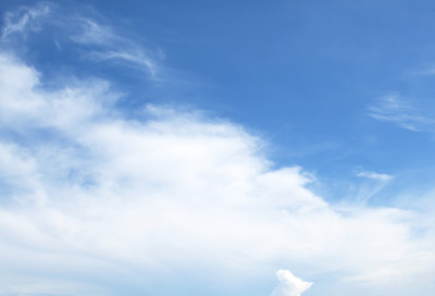 蓝色的天空