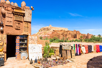 Ait Benhaddou, Ouarzazate，摩洛哥。